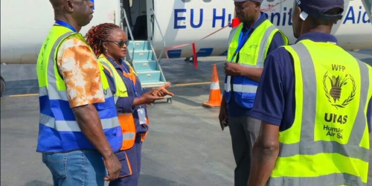 Ebola : en RDC, 876 vols pour soutenir la riposte.